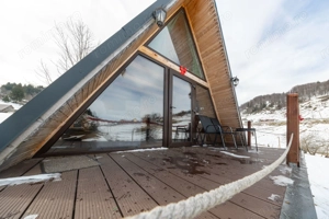 Teren 7,656 mp + Cabane tip A Frame, Fundata - imagine 7