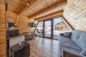 Teren 7,656 mp + Cabane tip A Frame, Fundata - imagine 8