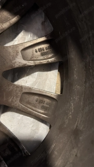 Roti originale bmw seria 5 2018 r18 jante + anvelope - imagine 9