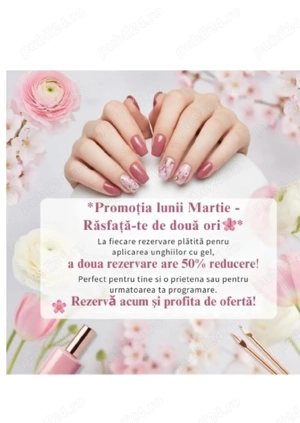 Aplic unghii cu gel Ploiești 