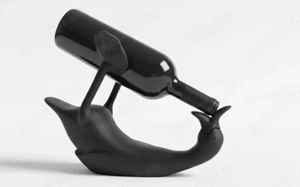 Suport Sticlă Vin  Untitled Goose    Ediție Premium Carbon Composite