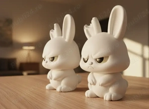 Figurină Iepuraș Grumpy   Ediție Carbon Compozit