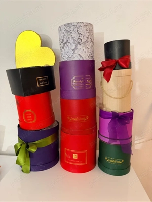 Cutii flori cu burete 