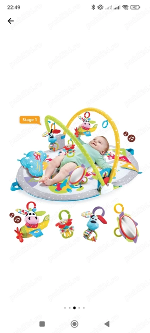 Salteaua de activități Yokidoo 0-12luni 