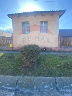 Casă veche de vânzare + teren intravilan împrejmuit in Copsa Mica