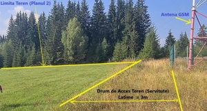 Vatra Dornei - Saru Dornei, Teren S = 6450 mp; La 13 km de Vatra Dornei si la 6 km de Calimani - imagine 9