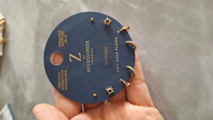 Cercei placați cu aur