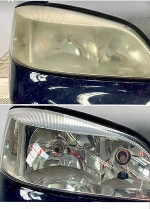 Polish faruri auto prin polimerizare 