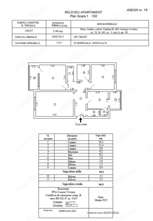 Schimb Apartament 3 cam. dec., Tiglina 2, bloc B5, zona foarte linistita - imagine 2