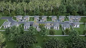 Ansamblu rezidential - 200m pana la statia de autobuz - strada asfaltata - imagine 8