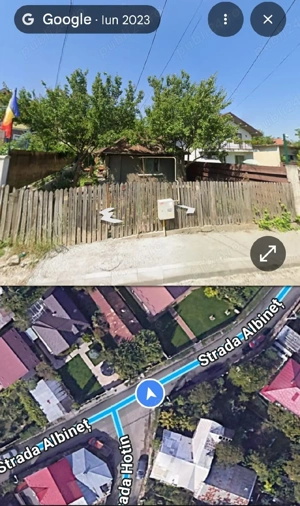 Proprietar vand teren cu casă bătrânească, 267 mp, str.ALBINEȚ, zona Tg.Cucu-P.Fier