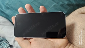 Vand Iphone 15 blue 128 Gb ca nou