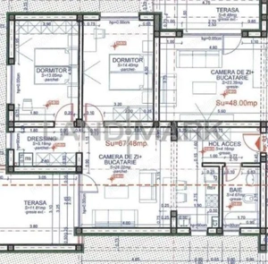 APARTAMENT PREMIUM BLOC NOU 3 CAMERE SI CURTE PREMIUM DUMBRAVITA - imagine 2