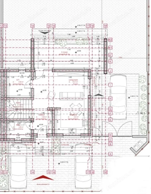 Casă înșiruită modernă, eficiență energetică A+, 140 mp utili, teren 300 mp