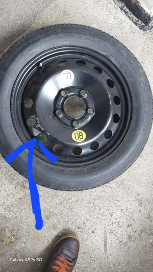 roată rezervă slim pt.BMV - imagine 4