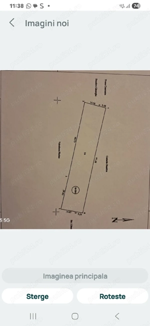 Vând teren intravilan.  - imagine 2