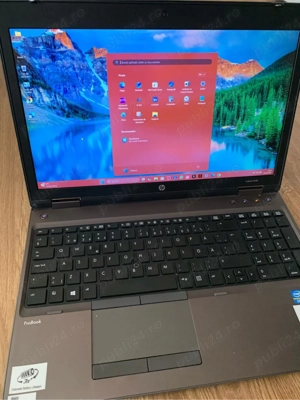 Laptop Hp ProBook intel core i5-2,60 GHz,Windows 11 Pro,Display 15,6 led,8gb ram ddr3,SSD 130gb memo