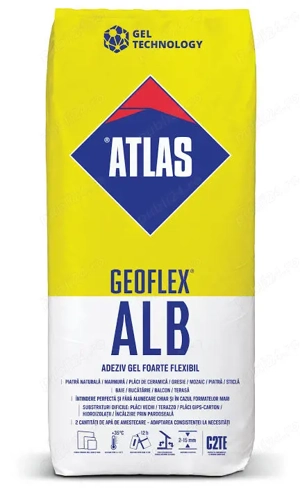 Vând adeziv ATLAS GEOFLEX  Încălzire în pardoseală Exterior