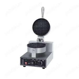 Aparat profesional pentru vafe belgiene rotunde