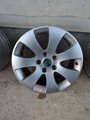 Jante originale Škoda Superb – 16” – 7 spite – stare foarte bună