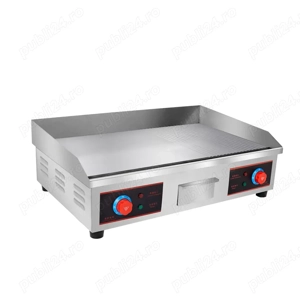 Gratar cu plita neteda - striata 73 cm