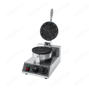 Aparat profesional pentru vafe belgiene   8 bucati - inimi