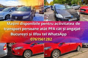 se cauta soferi transport persoane București Ilfov Ride&share Driver