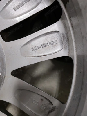  Jante VW echipate cu cauciucuri Pirelli, - imagine 8