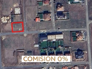 COMISION 0%, Teren 587 MP, 2 Fronuri, Utilitati, Regim P+1E, SACALAZ