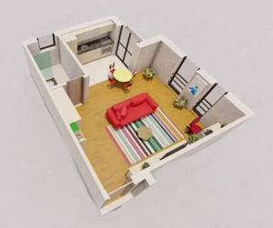 IMI Residence - Comision 0 - Apartament cu o camera, 38 mp - loc parcare inclus