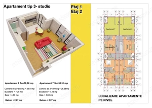 IMI Residence - Comision 0 - Apartament cu o camera, 38 mp - loc parcare inclus