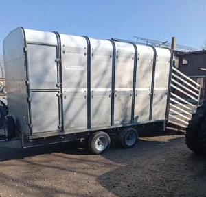 Vand remorca  platforma pentru animale Ifor Williams - imagine 4