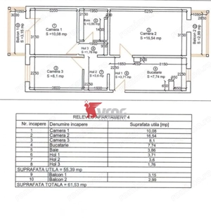 Apartament 2 camere -Zona Lipovei-etaj 1 - imagine 8