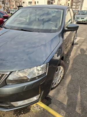 Skoda rapid 1.6 diesel ,automata 2015 - imagine 8