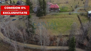 Teren constructie CABANA/CASA,  2980 MP cu utilitati, Dealu Negru, Calatele