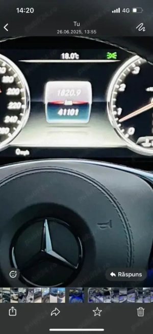 Dezmembram Mercedes S Class W222 S500 4.7 benzina An 2016 Cod motor M 278.929 - imagine 7