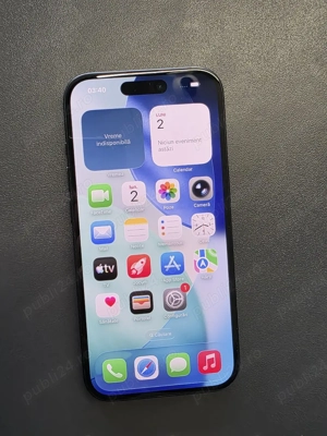 iPhone 15 Black 128 GB 90% Acumulator 