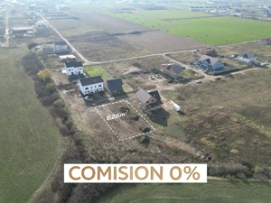 COMISION 0%, Teren 626 MP, 2 Fronturi, 33m X 19m, UTILITATI, SACALAZ