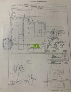 AP. 95mp la Et.2 cu 3 camere si 2 balcoane -complet utilat-zona Nord - imagine 17