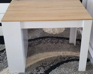 Masă nouă de bucătărie cu rafturi și sertar - imagine 2