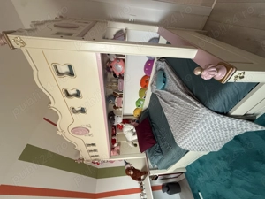 Pat supraetajat design premium crem roz