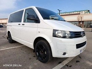 VW Transporter T5 2.0 TDI 180CP DSG 8 Locuri 2012   Climatronic, Senzori, Foarte Spațios - imagine 2