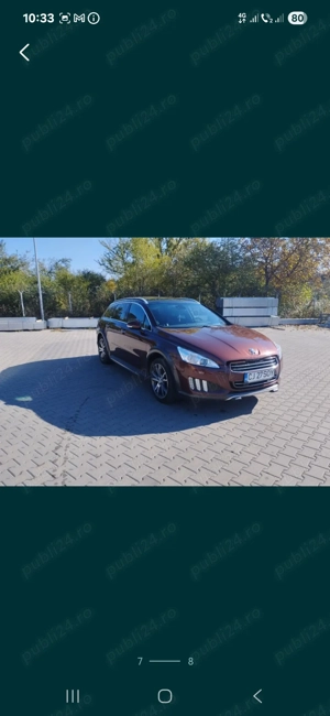 Vand schimb Peugeot 508 RXH Hybrid(Diesel+electric) - imagine 2