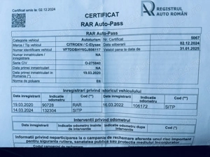 Citroen C-Elysee 2016   1.6Diesel Euro 6   Clima Pilot Senz Park - imagine 10