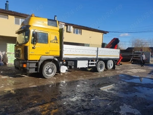 Camion MAN cu macara - imagine 3