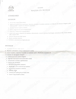 Vand Mazda CX-30 PLUS cutie automata rosu crystal soul + SOUND PACK (sistem BOSE) - imagine 6