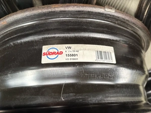 Set 4 Jante Tablă 15" 5x112 VW / Skoda / Seat / Audi