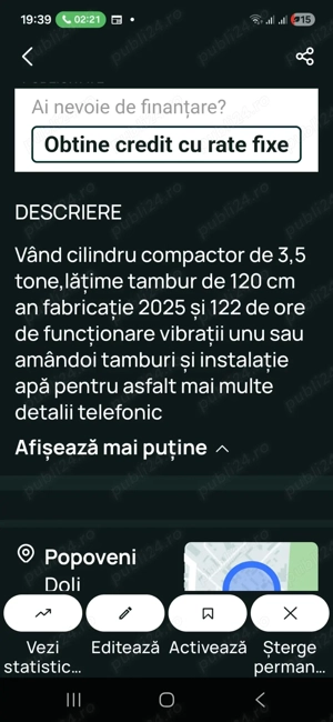 Vând cilindru compactor Bomag - imagine 7