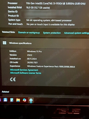 Laptop Asus Vivobook R1500E 15.6 FHD i3 1115G4 16Gb DDR4 Ram, m.2  250Gb, slot HDD SATA in cutie - imagine 5