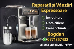Reparații și Vânzări Espressoare 